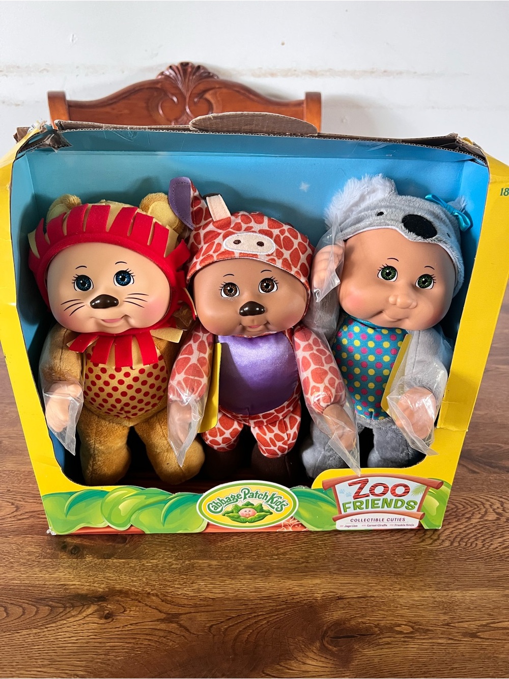 Cabbage Patch Kids Zoo Friends Collectible Cuties Set of 3